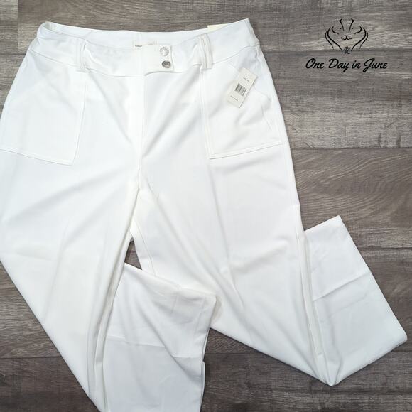 SOHO Apparel Wide Leg Crop Pants Size XL - Picture 1 of 6